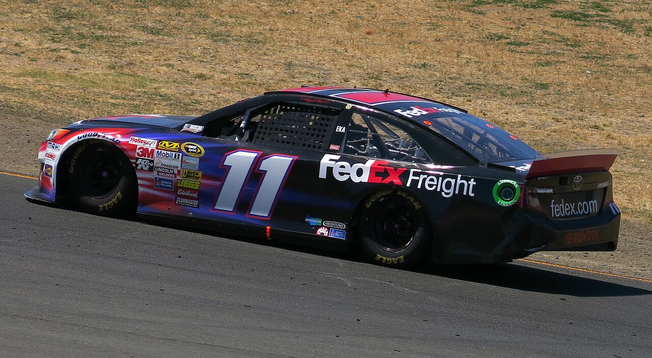 Denny Hamlin's No. 11 FedEx Freight Toyota