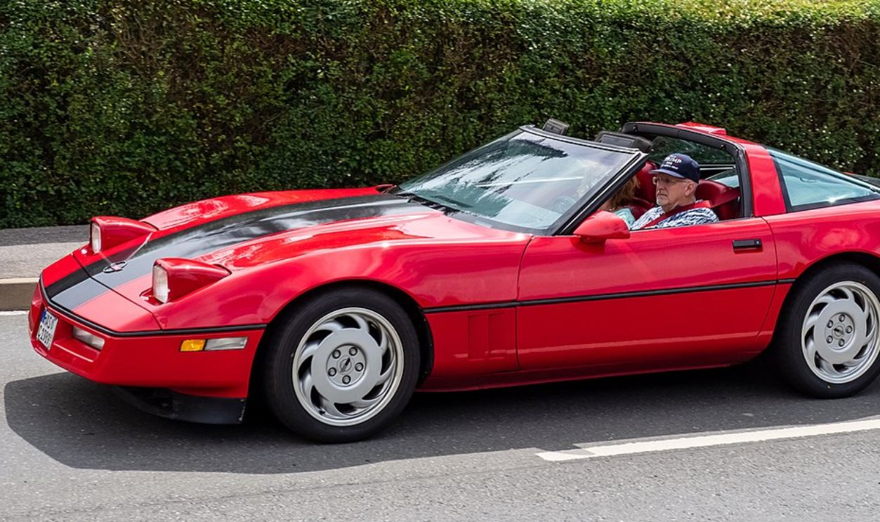 Corvette C4 Oldtimertreffen Ebern 2019 P6200160