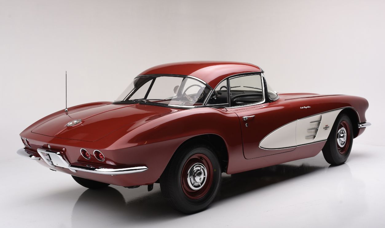 1961 Chevrolet Corvette Convertible.