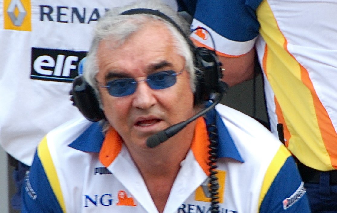 Renault F1 team principal Flavio Briatore