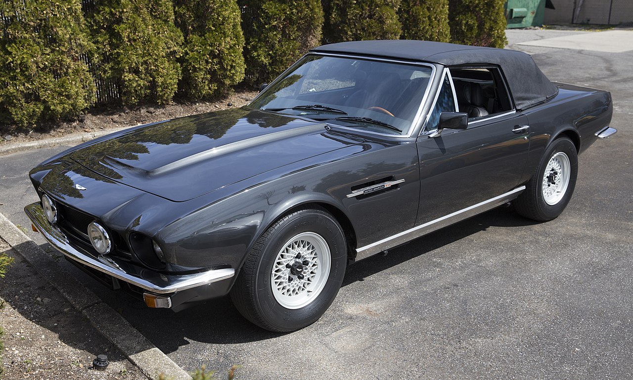 A 1985 Aston Martin V8 Volante Series I in Litchfield Black metallic