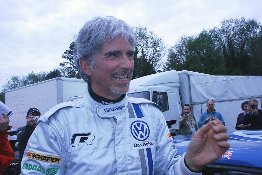F1 driver Damon Hill in 2012