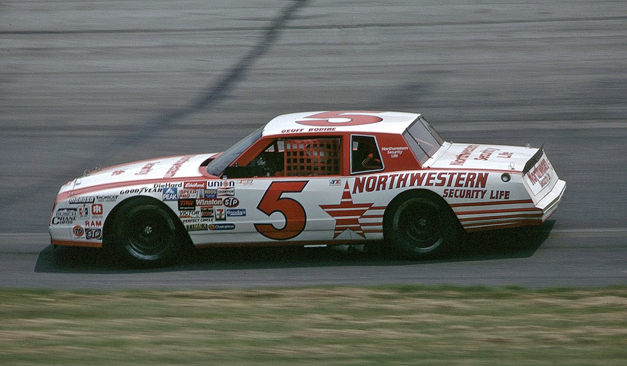 Geoff Bodine racing car