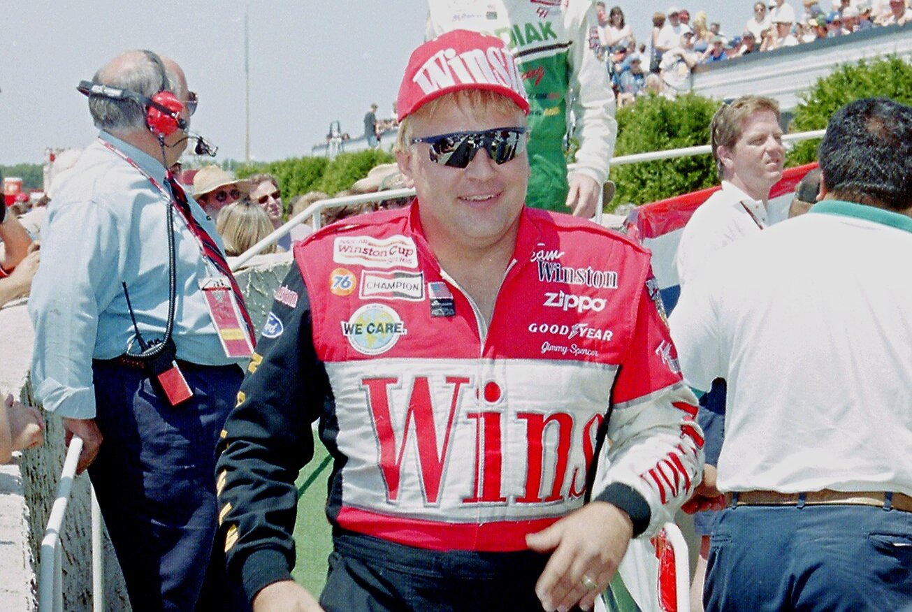 Jimmy Spencer while he was an American NASCAR driver.