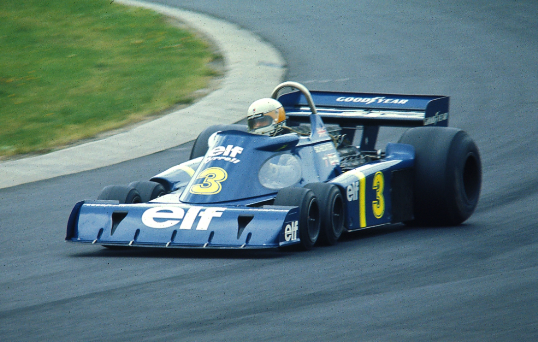 Six wheeled Tyrrell-Ford P 34