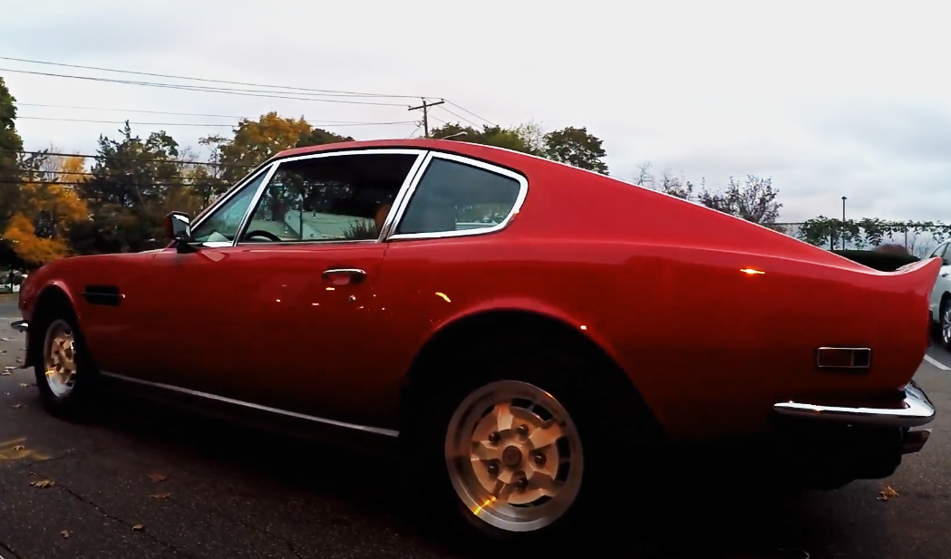 Screenshot of the video 1978 Aston Martin V8 Vantage Coupe