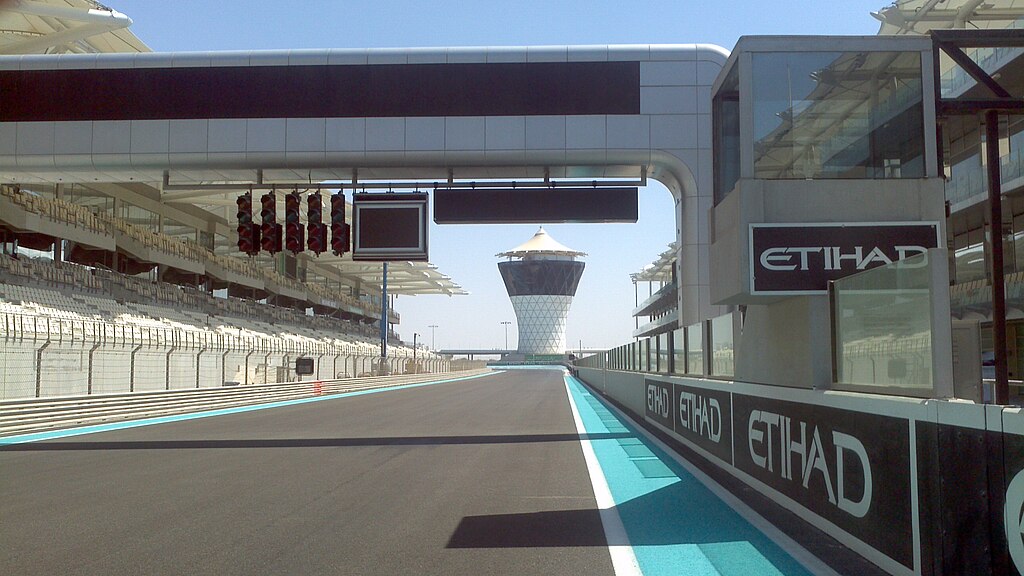F1 track, Yas Marina Circuit