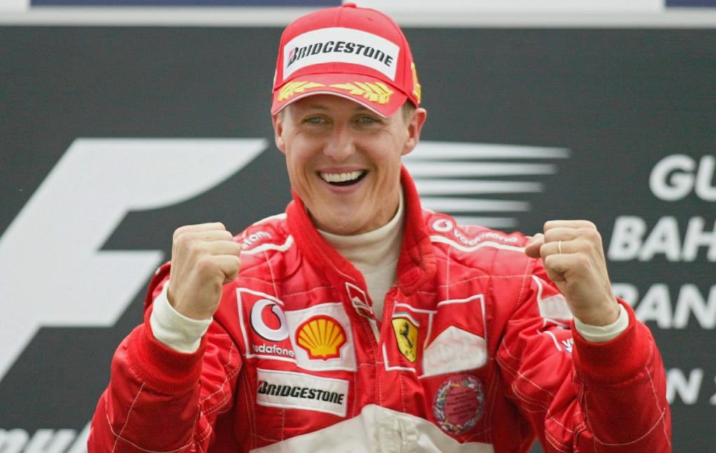 Michael SCHUMACHER / Ferrari wins the Grand Prix 04.04.04