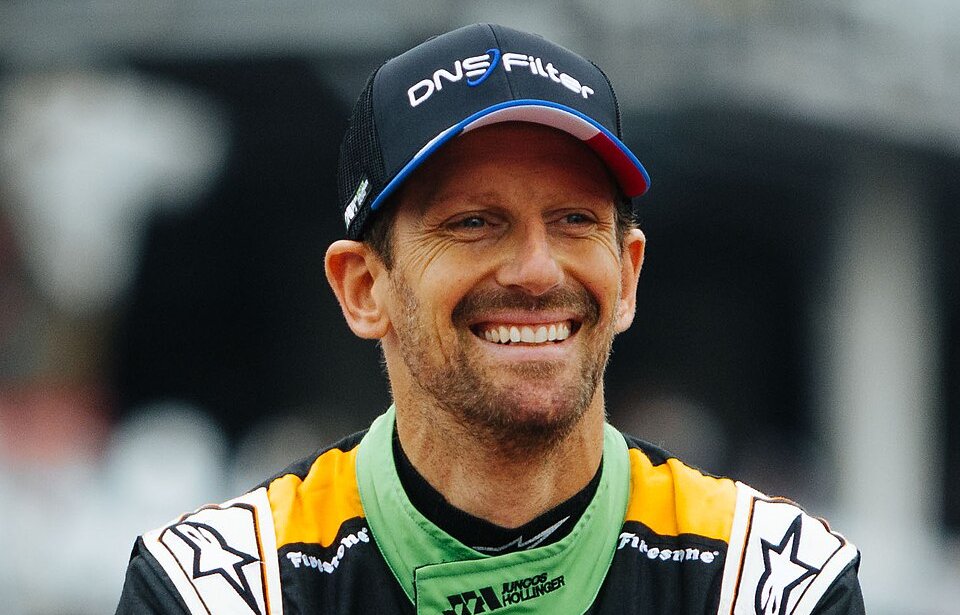 Romain Grosjean at the Detroit Grand Prix