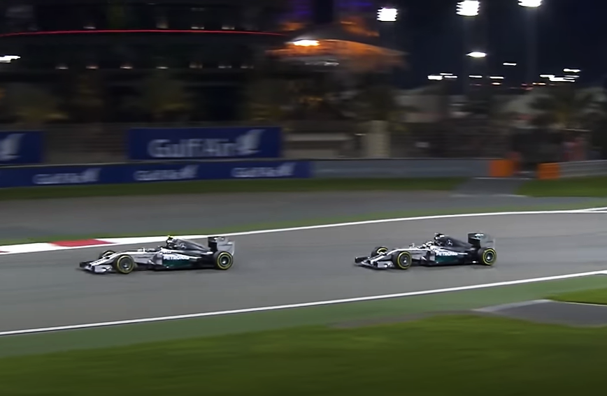 Screenshot of the video 20 Years of Racing in Bahrain | Evolution of Bahrain International Circuit (2004-2024) | Formula 1