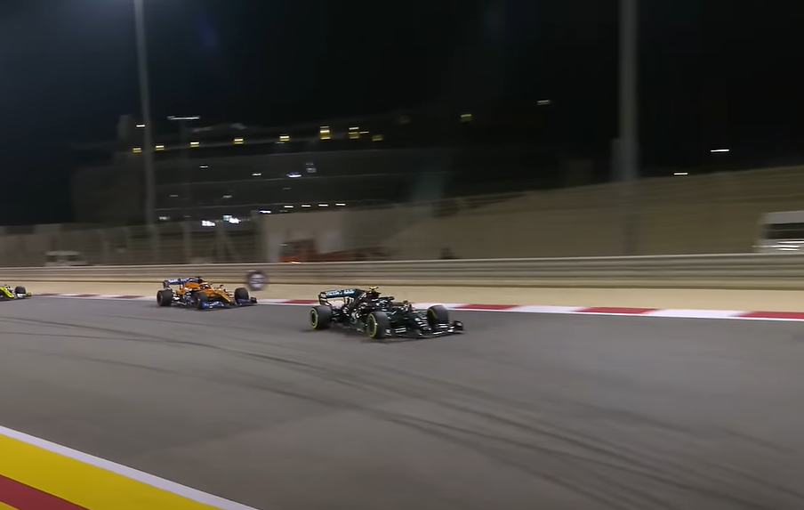 Screenshot of the video 20 Years of Racing in Bahrain | Evolution of Bahrain International Circuit (2004-2024) | Formula 1