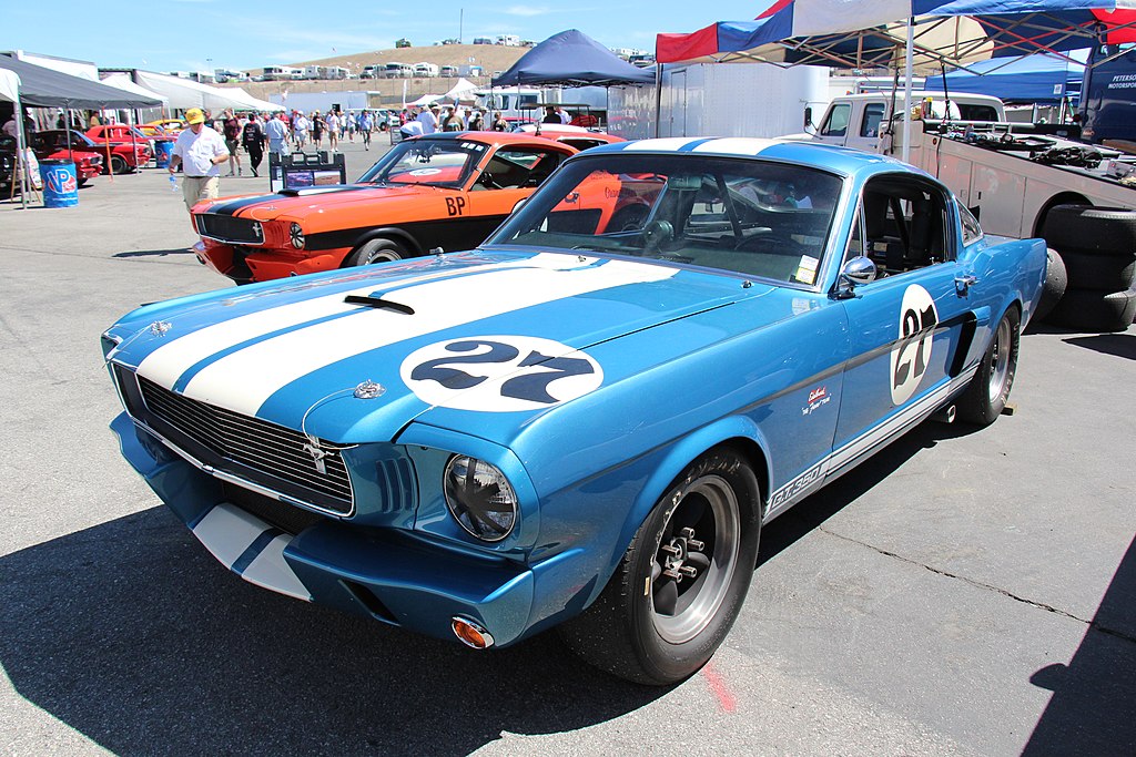 1966 Shelby Mustang Gt350 Race Car 