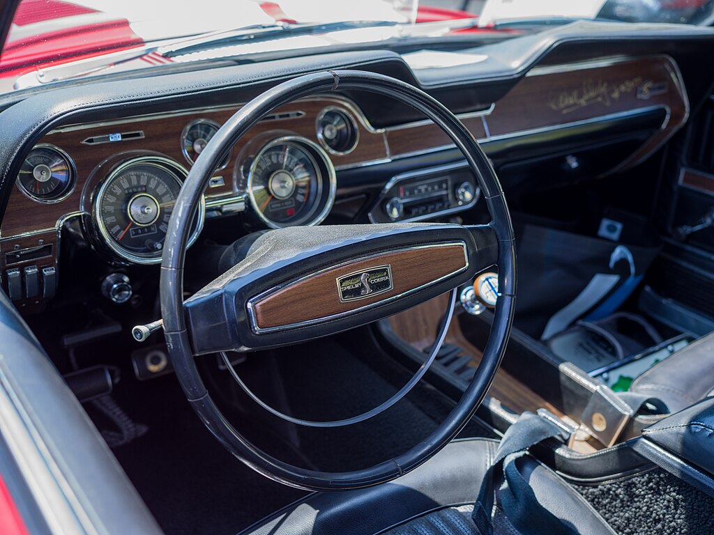 Interior of a Ford Shelby