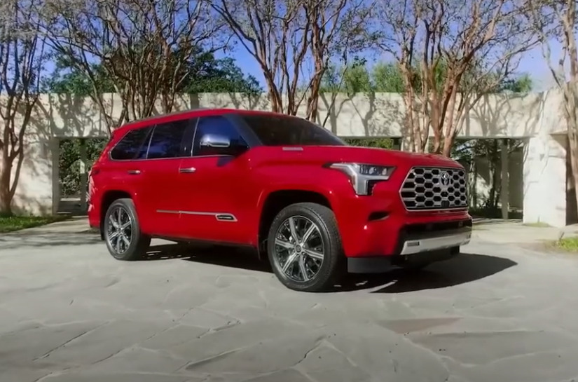 Screenshot of the video Taylor Swift's Car Collection is Insane