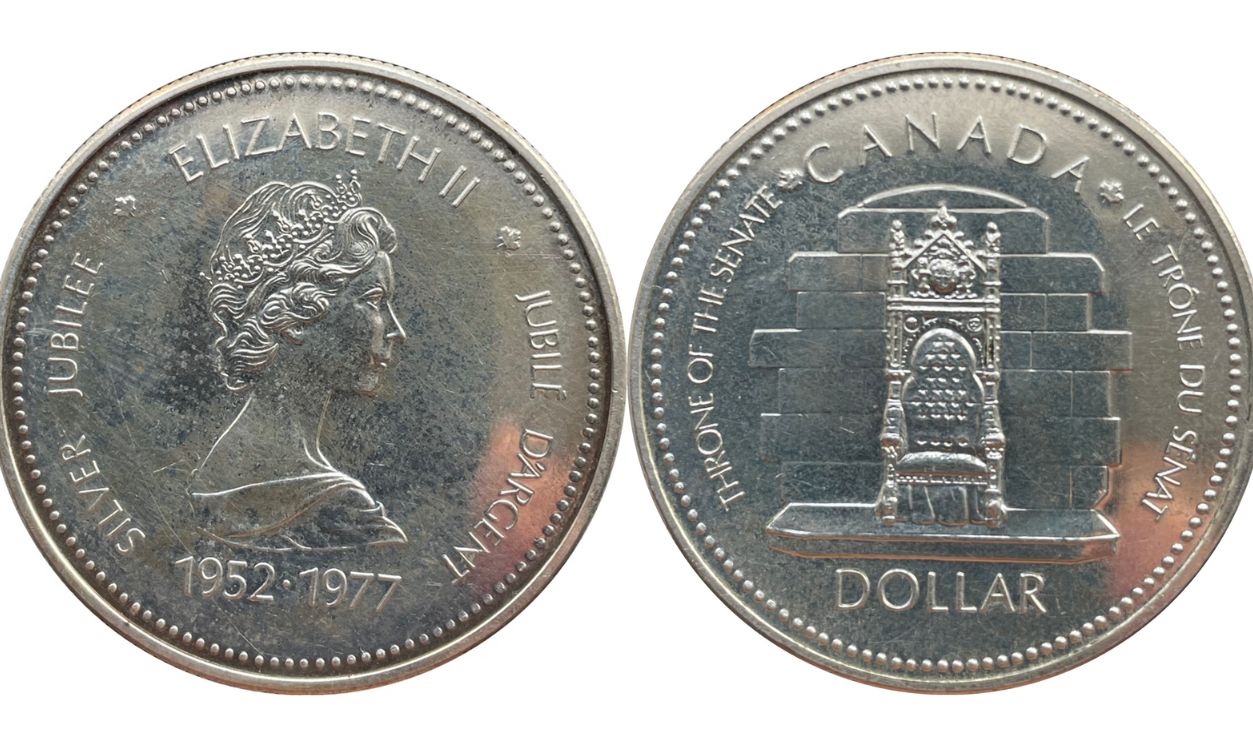Dollar Canada - Elizabeth II Silver Jubilee