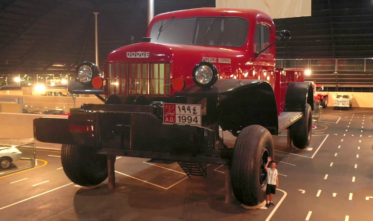 1950s Dodge Power Wagon owned by Sheikh Hamad Bin Hamdan