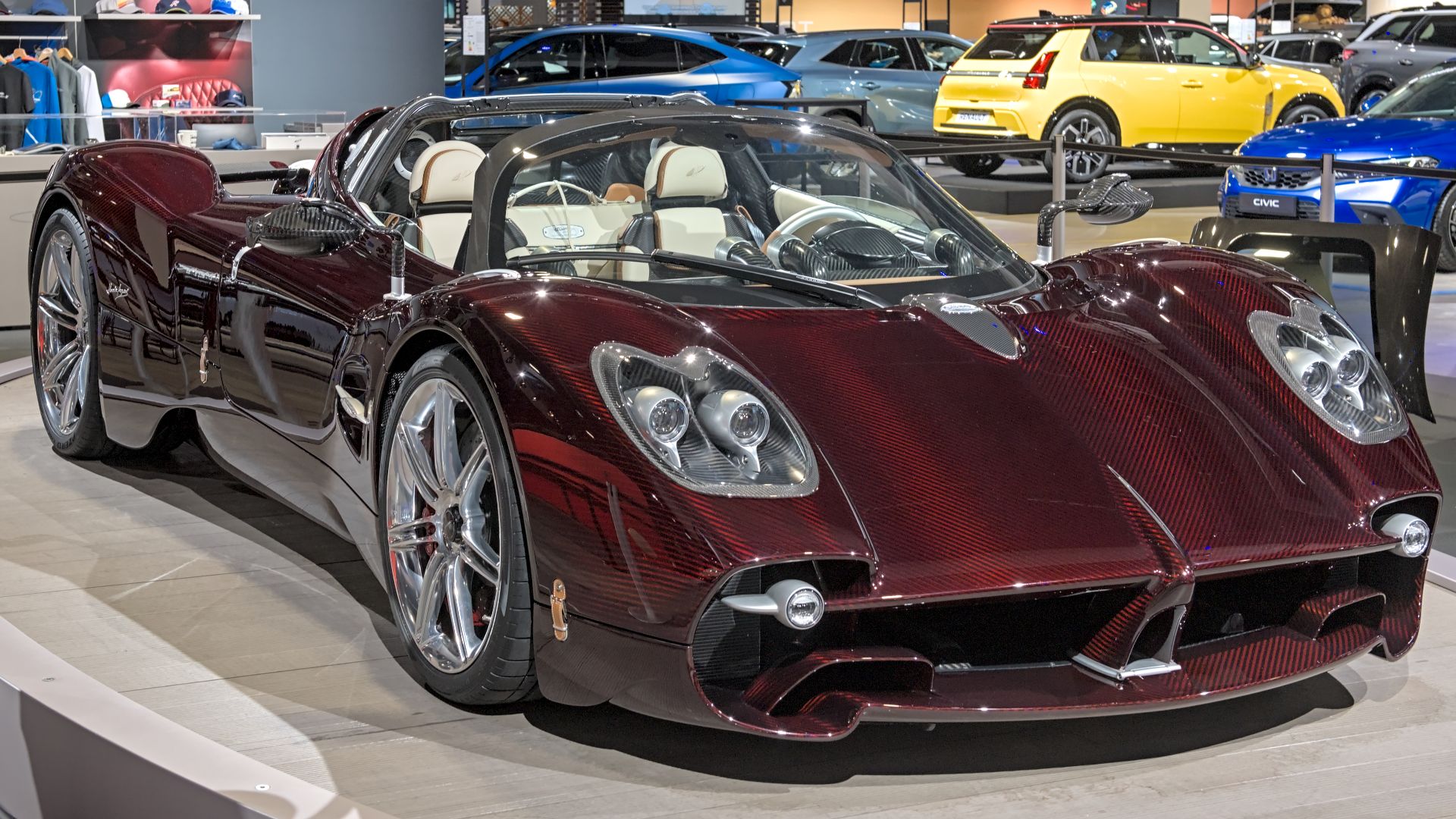 File:Pagani Utopia Roadster Auto Zuerich 2024 DSC 6390.jpg