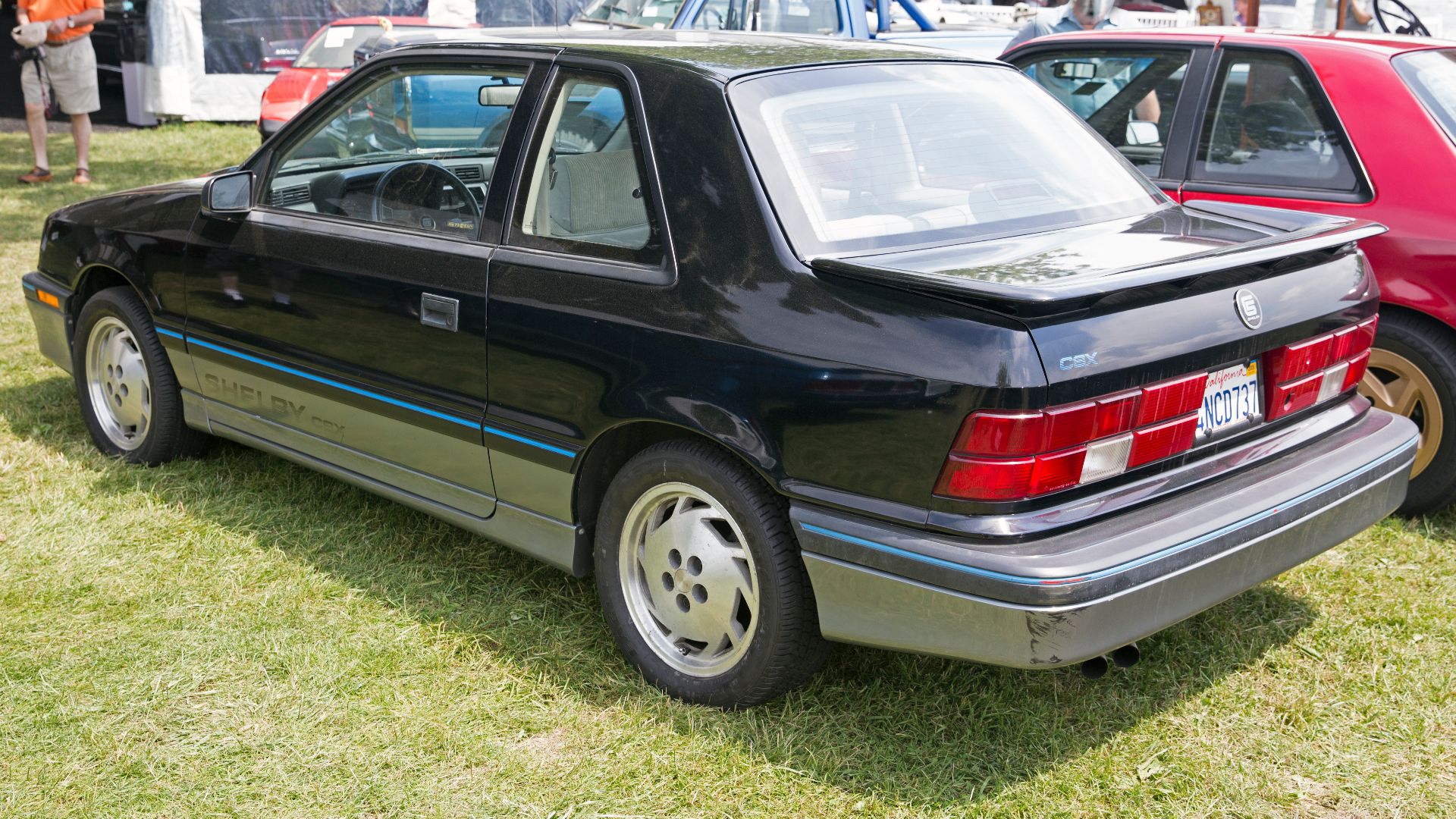 File:1987 Dodge CSX number 1, Greenwich 2018, rear left.jpg