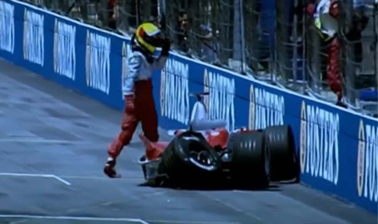 Ralf Schumacher’s Second Crash 