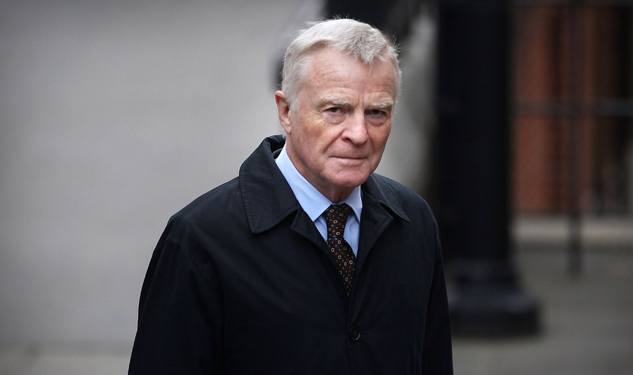 Max Mosley arrives to give evidence at The Leveson Inquiry at The Royal Courts of Justice on November 21, 2011 in London, England. 21 victims of phone hacking are appearing at the inquiry over the next five days. The inquiry is being lead by Lord Justice Leveson and is looking into the culture, practice and ethics of the press in the United Kingdom. The inquiry, which will take evidence from interested parties and may take a year or more to complete, comes in the wake of the phone hacking scandal that saw the closure of The News of The World Newspaper.