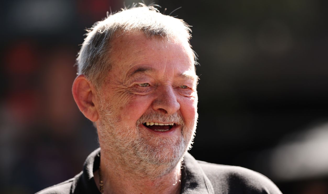  Paul Stoddart looks on in the Paddock prior to practice ahead of the F1 Grand Prix of Australia at Albert Park Circuit on March 22, 2024 in Melbourne, Australia