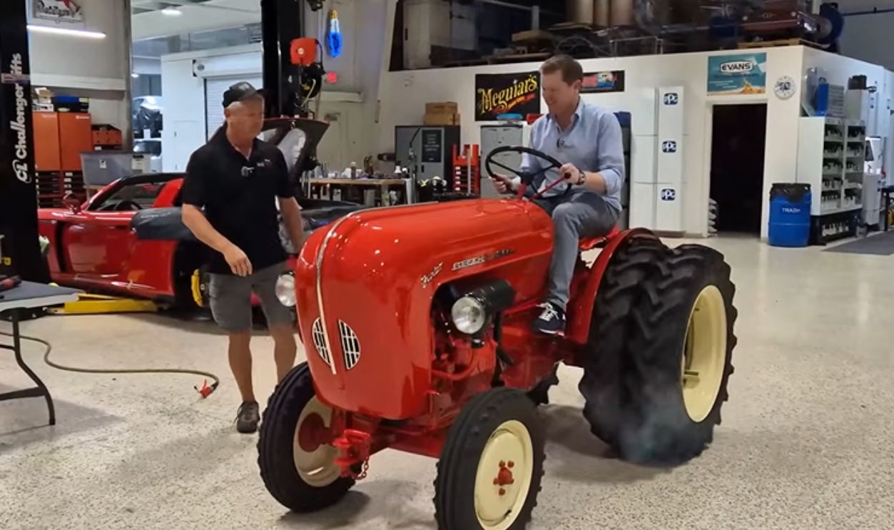 There's Even A Tractor