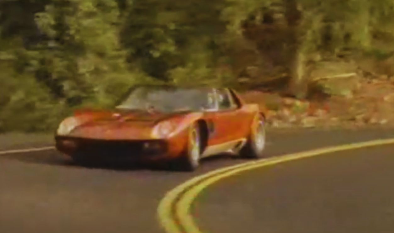 Nicolas Cage's 1971 Lamborghini Miura SBJ
