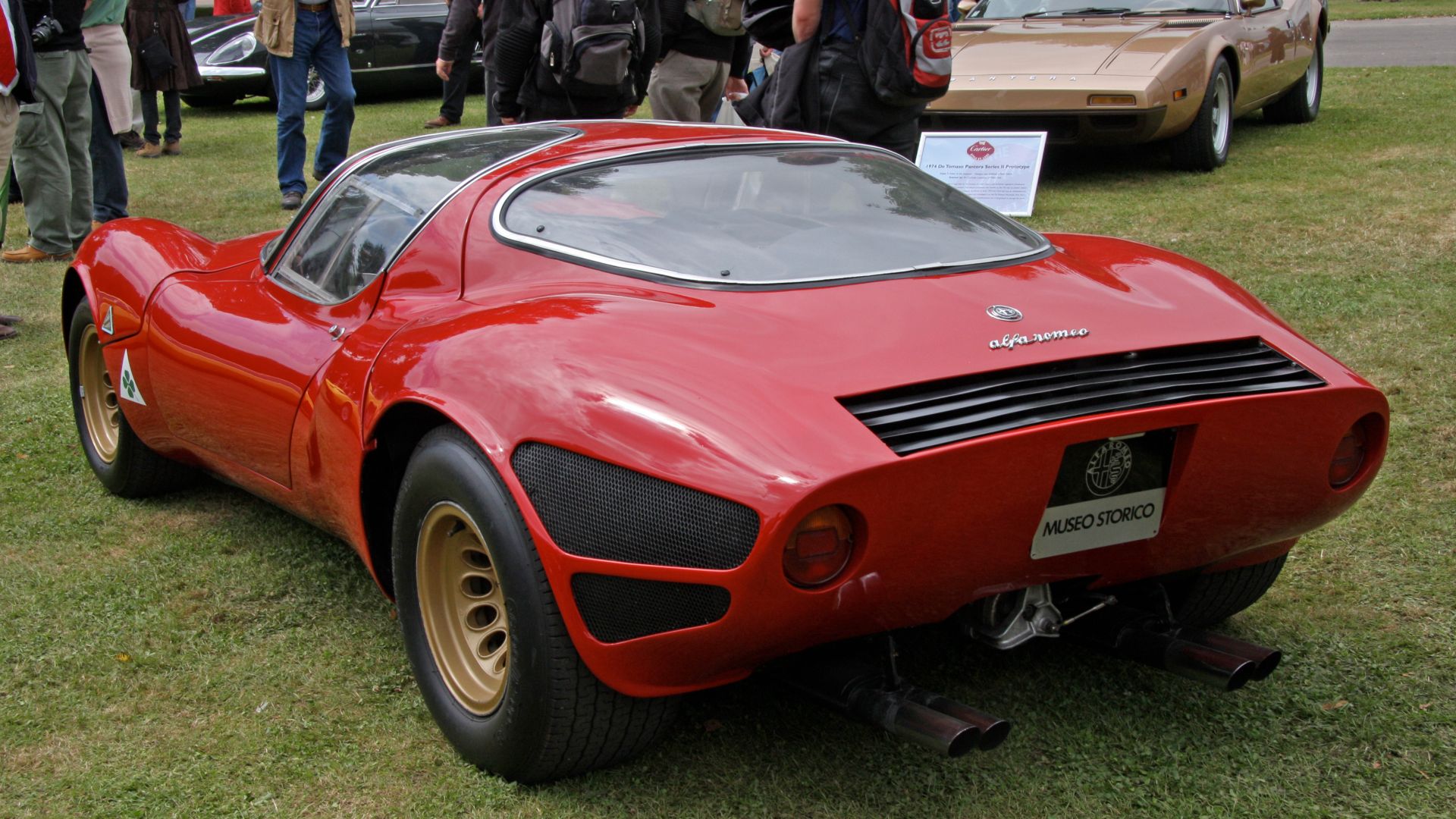 File:Alfa Romeo Tipo 33 Stradale Rear.jpg