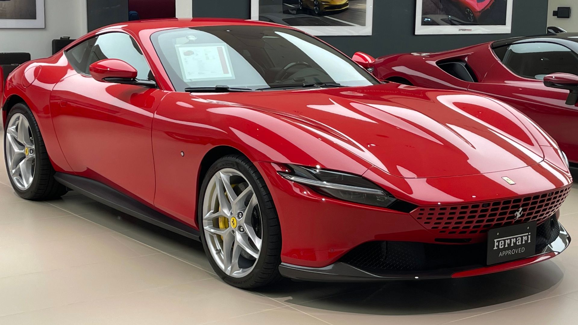 File:Red Ferrari Roma.jpg