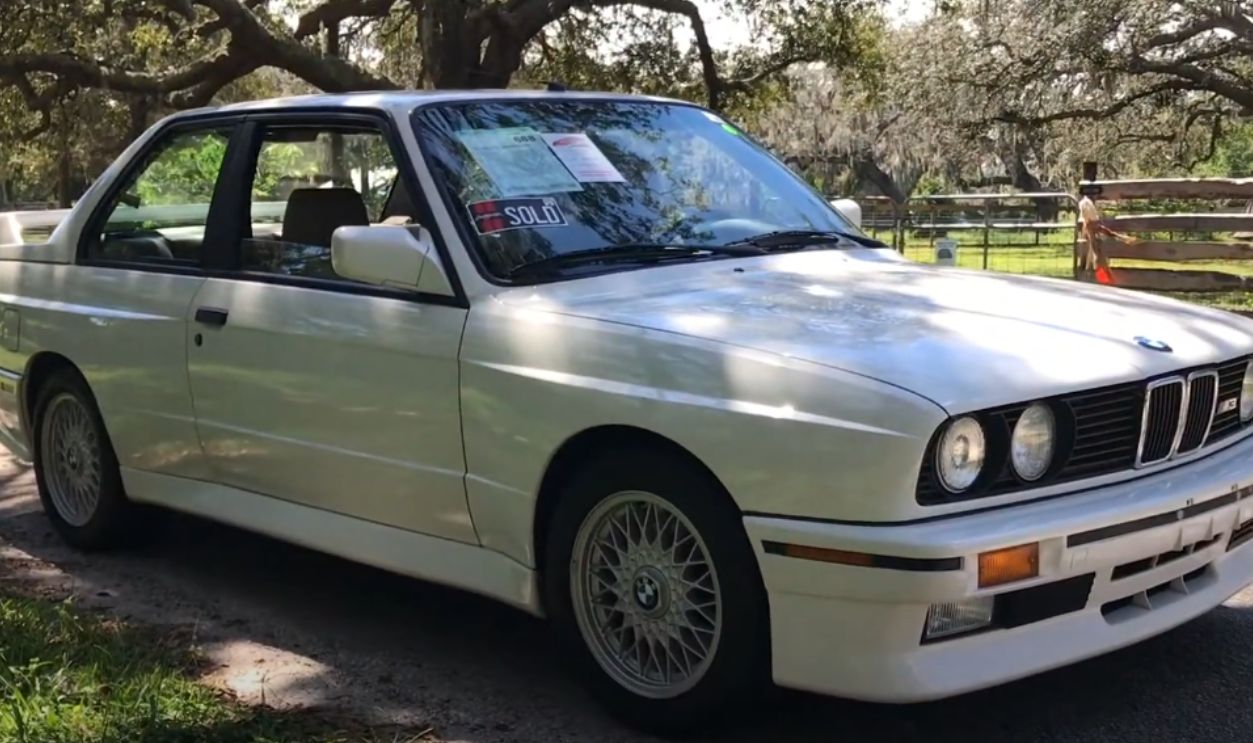 1988 BMW M3 E30: $165,000