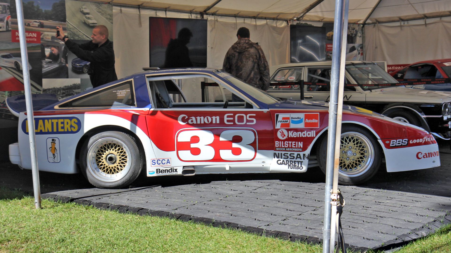 File:Road America Paul Newman Nissan on display.jpg