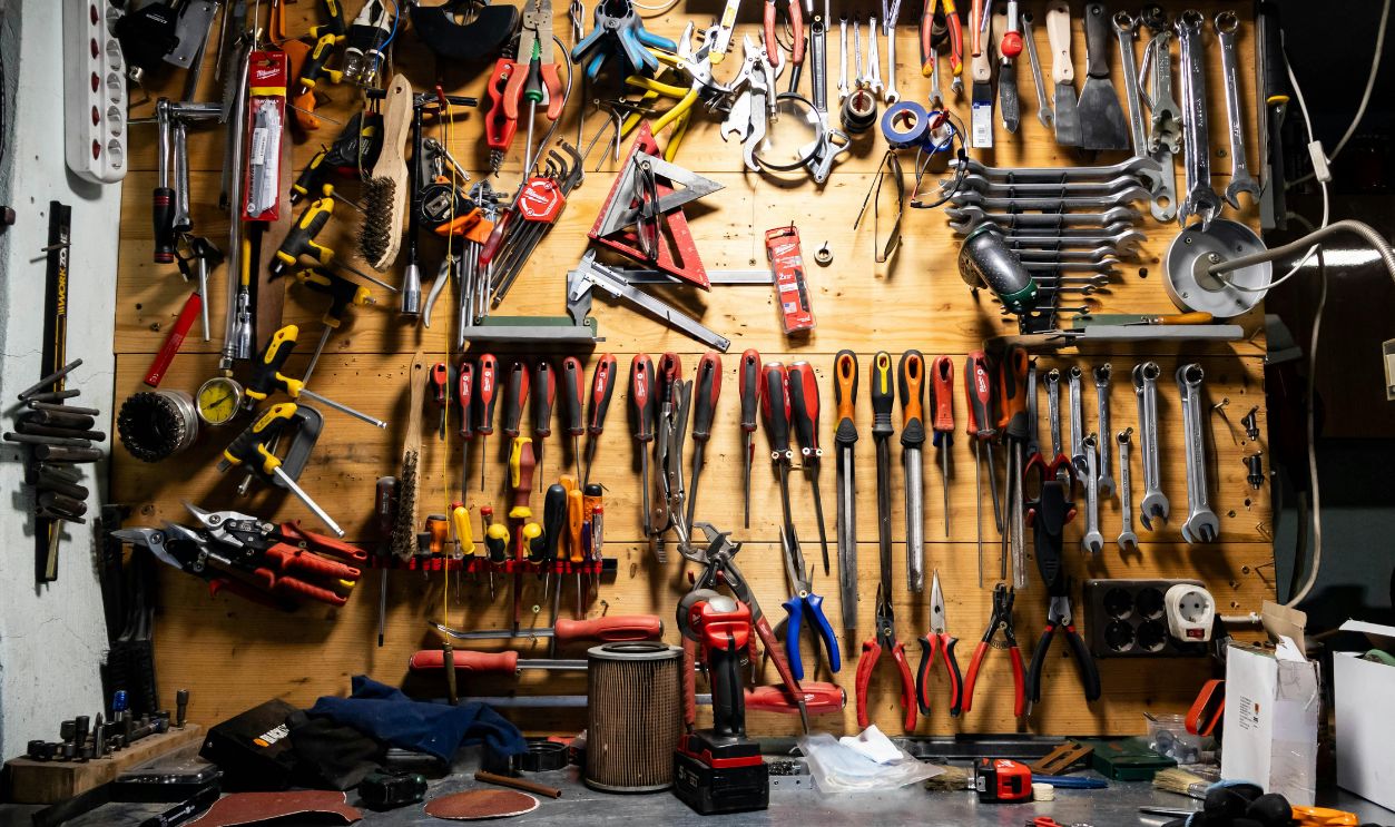Pegboard Tool Walls