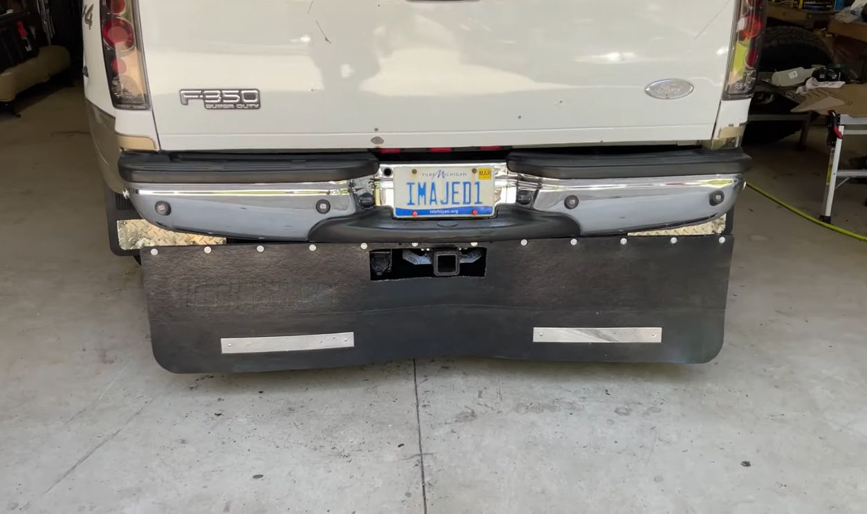 Operating Without Proper Mud Flaps