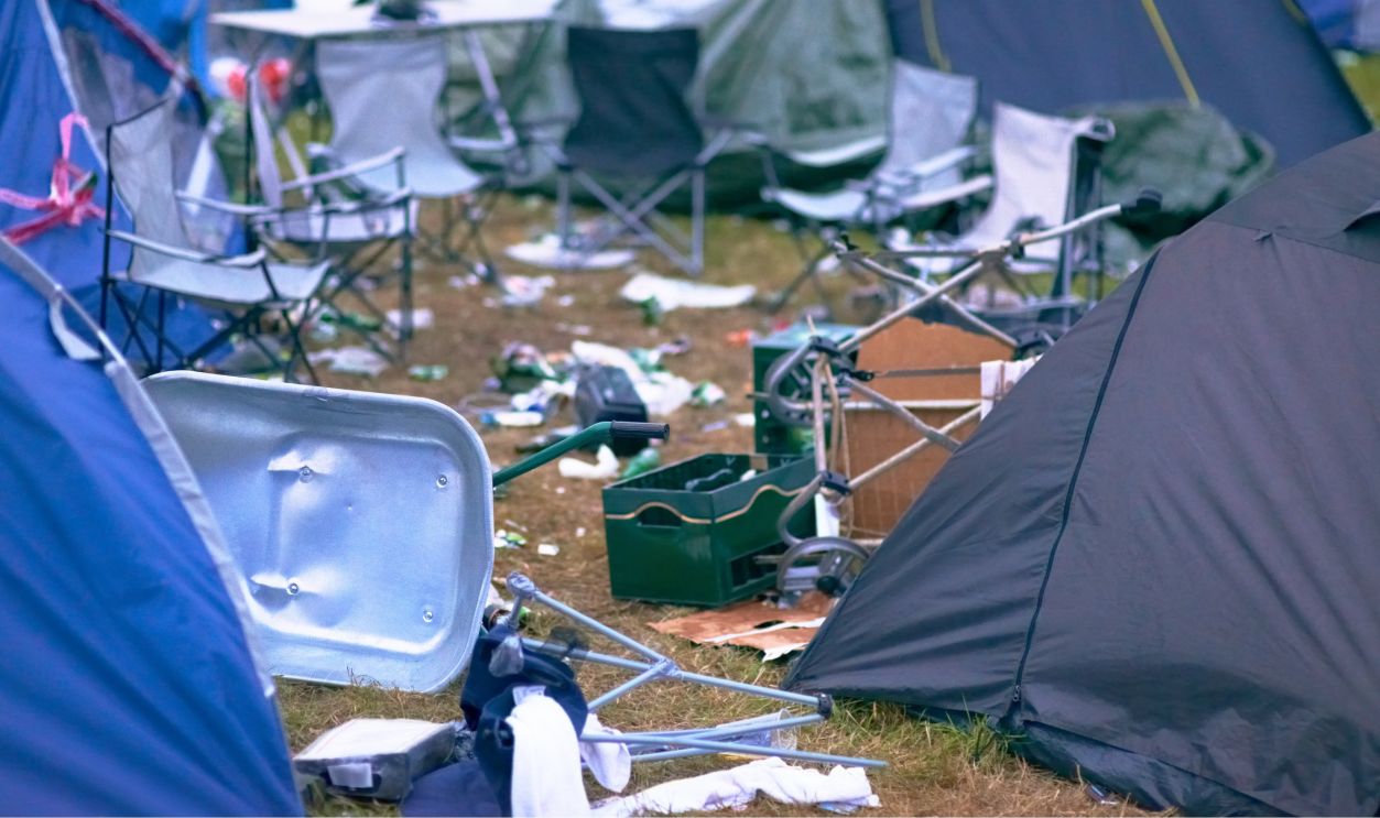 Leaving Trash Behind