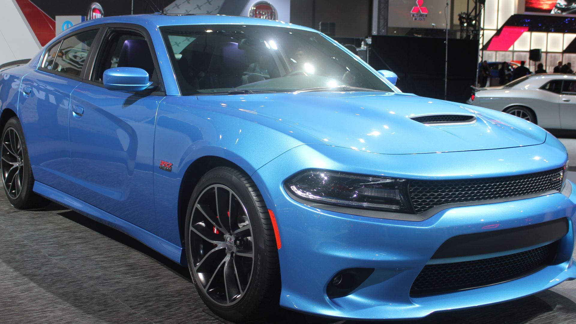 File:2015 Dodge Charger SRT 392 with Scat Pack.JPG