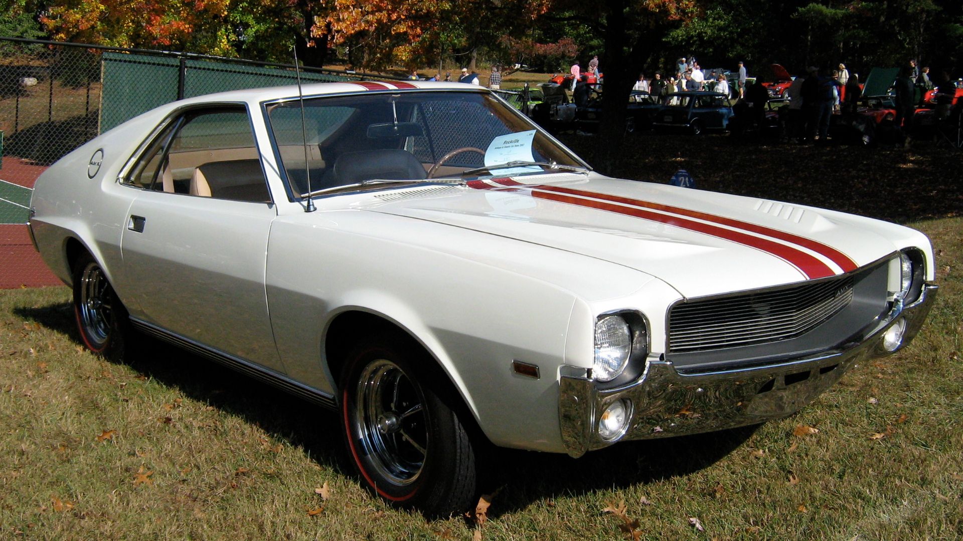 File:1968 AMC AMX white at Rockville Maryland show 2007.jpg