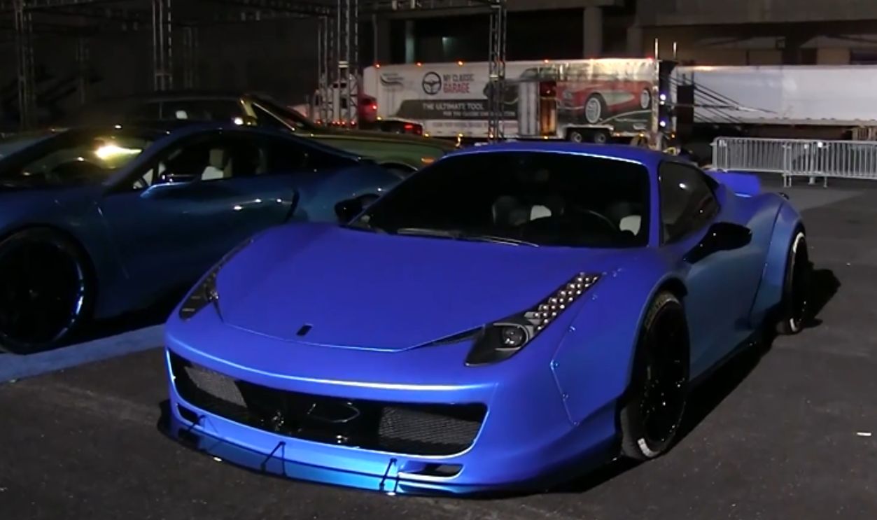 Justin Bieber (Ferrari 458 Italia)