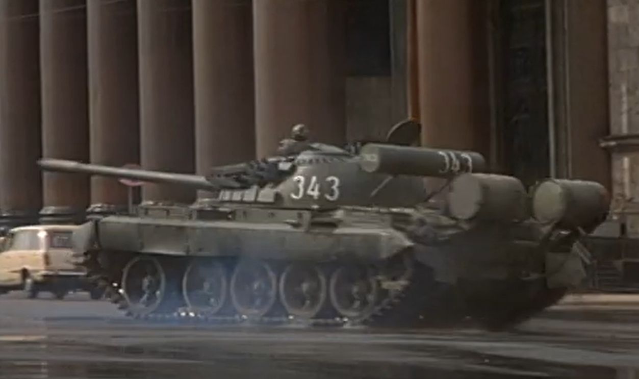 Soviet T-55 Tank 