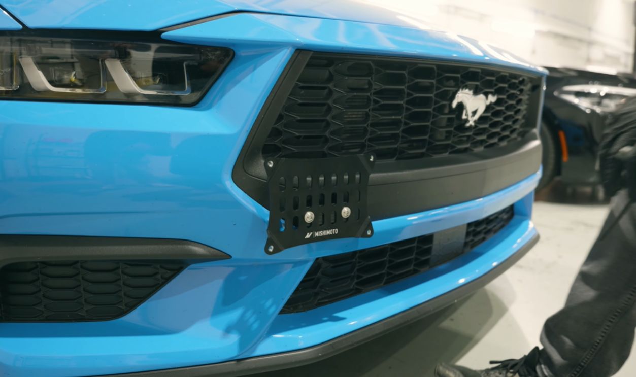 License Plate Placement Can Require Custom Work