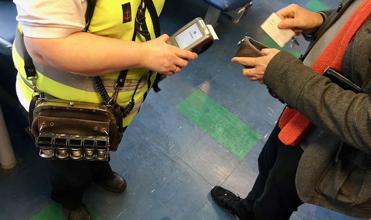 Mobile portable ticket sale