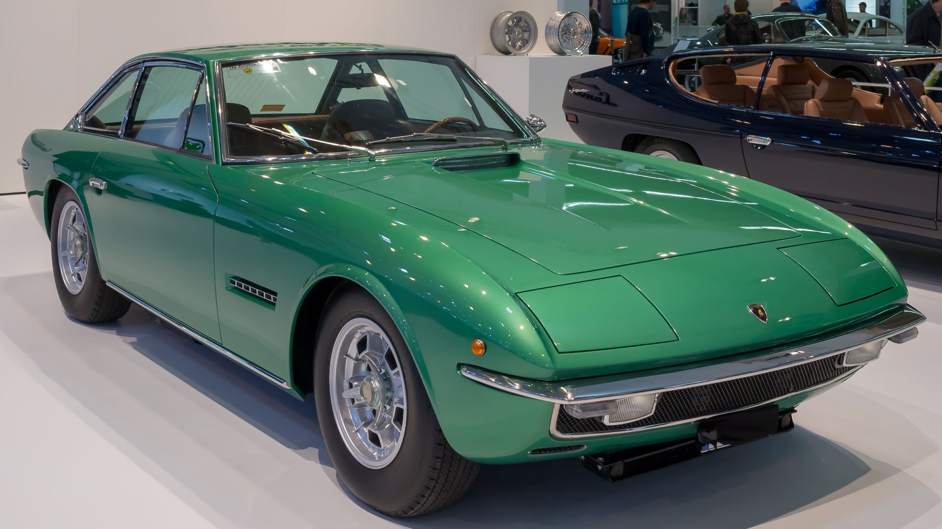 File:Lamborghini Islero, Techno Classica 2018, Essen (IMG 9696).jpg