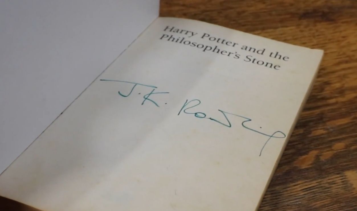 J.K. Rowling’s Harry Potter And The Philosopher’s Stone ($50,000–$300,000+)