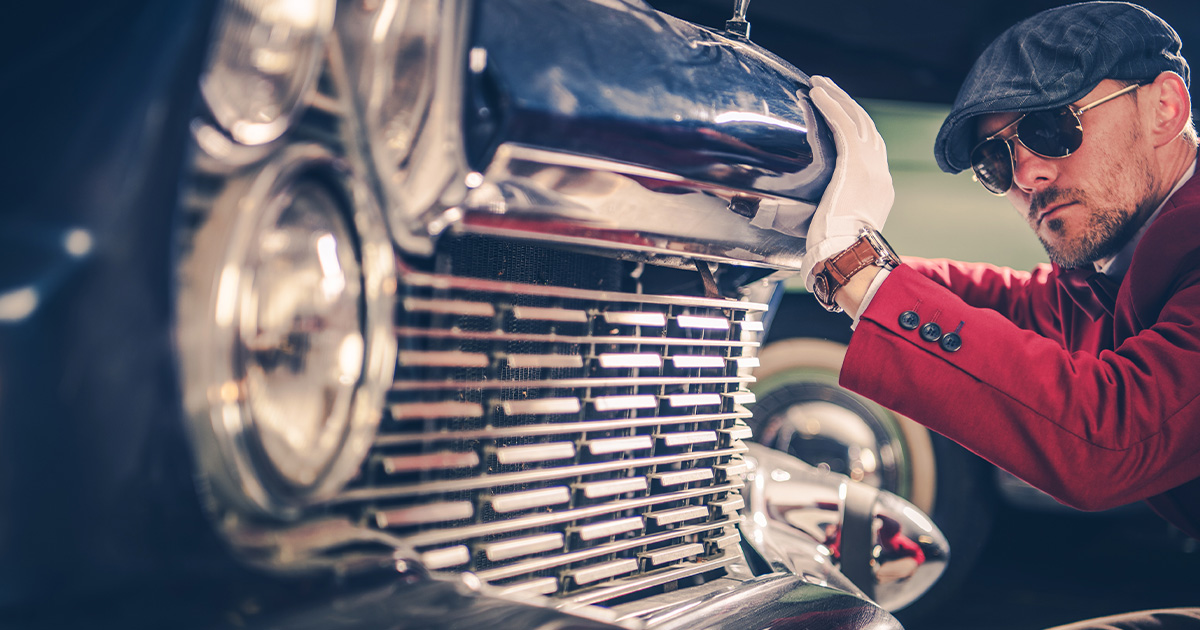 Classic car collector