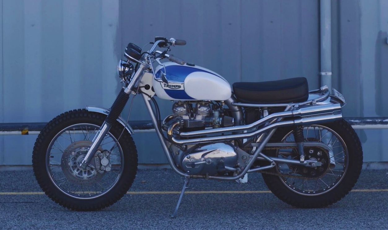 1963 Triumph Bonneville Desert Sled