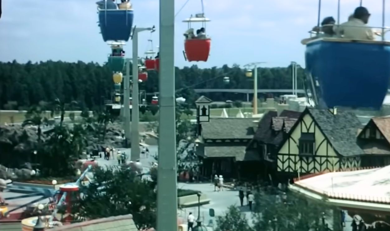 Gliding Through The Heart Of Disneyland