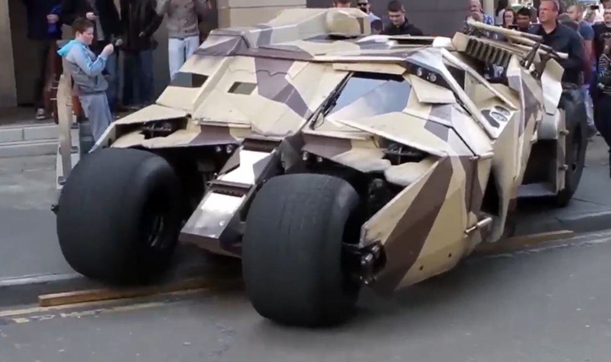 The Dark Knight Trilogy Tumbler