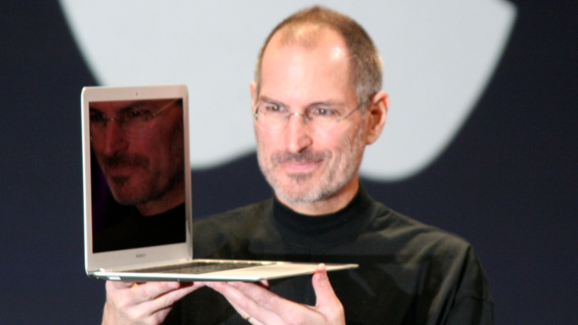 File:Steve Jobs with MacBook Air.jpg