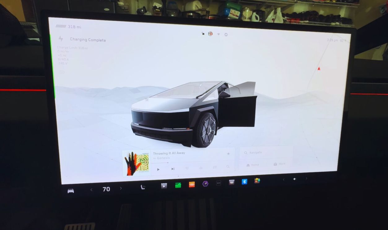 Cyber Truck, Software Update 