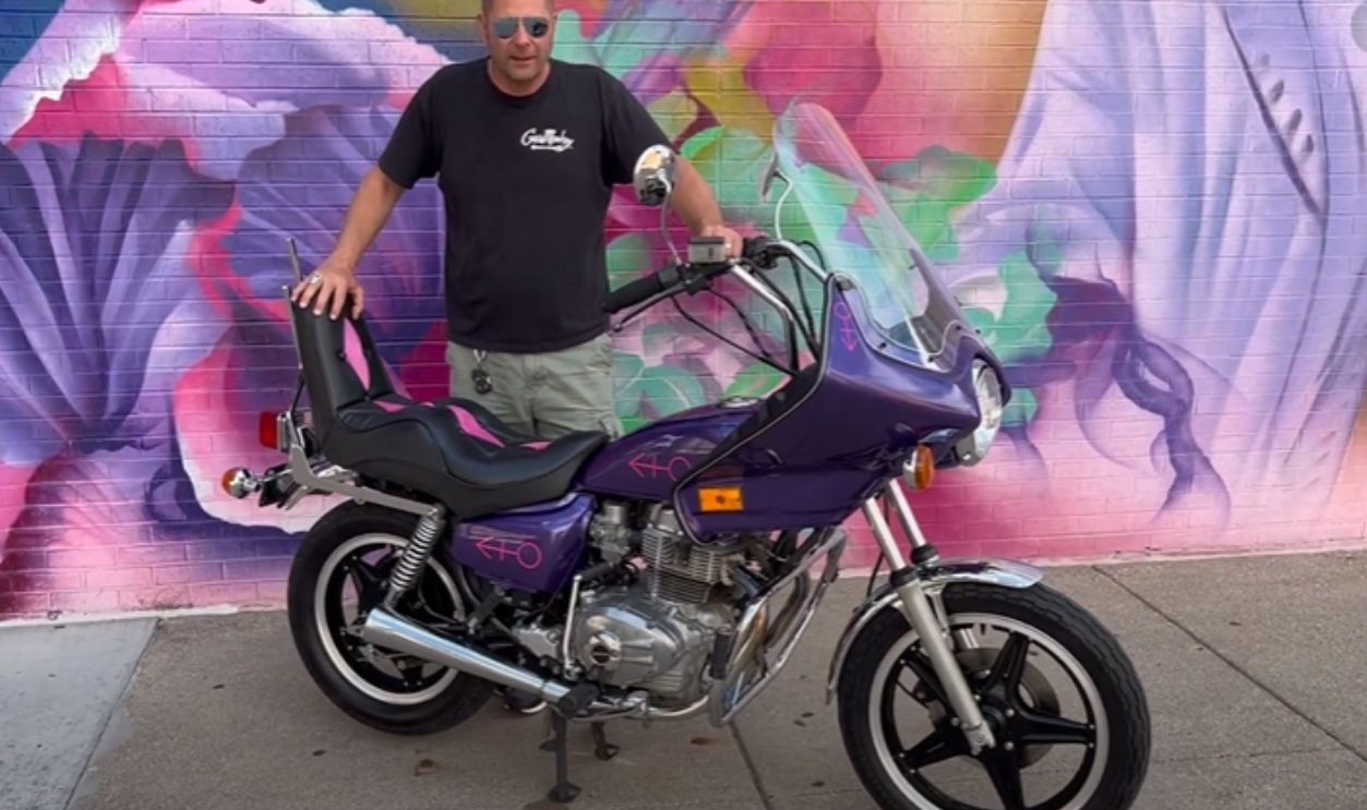 1981 Honda CM400A Motorcycle 