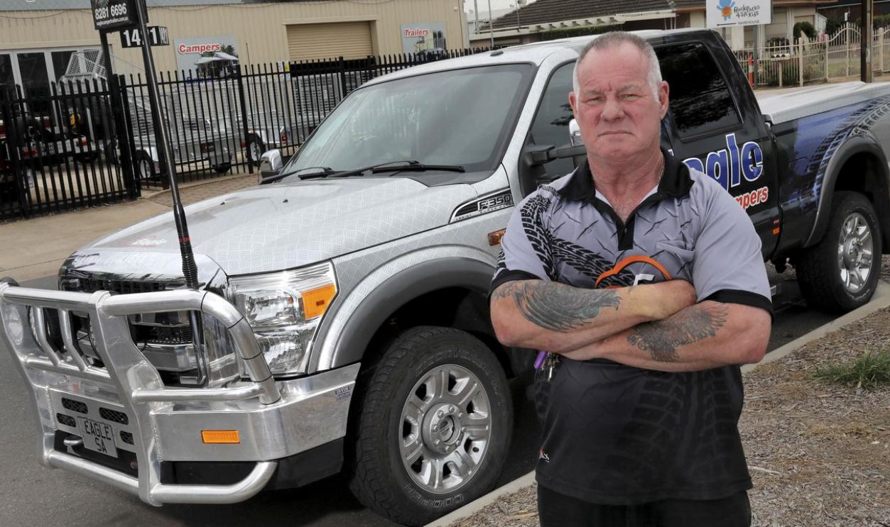 Man with Pick Up Truck